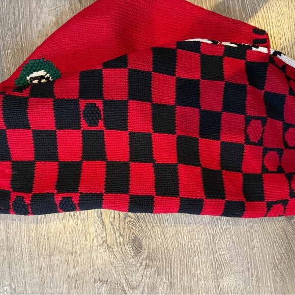 Signatures Northern Isles novelty game night Cardigan Sweater - Picture 6 of 6